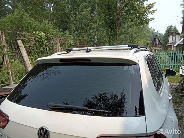Поперечины AIR-1 на рейлинги VV Tiguan серебристые