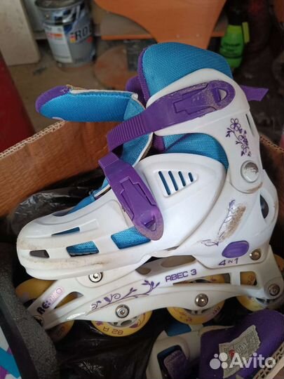 Роликовые коньки детские