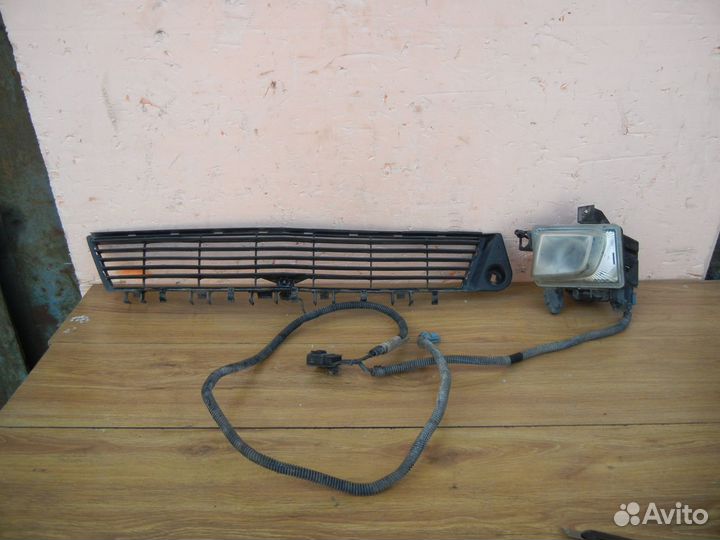 Решетка радиатора и птф Opel Vectra C