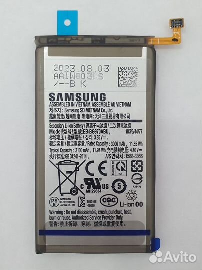 Замена оригинального аккумулятора Samsung