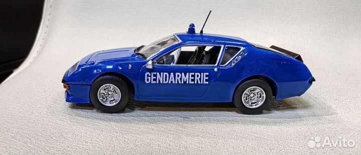 Модель авто 1 43. Полиция. Renault Alpine A310
