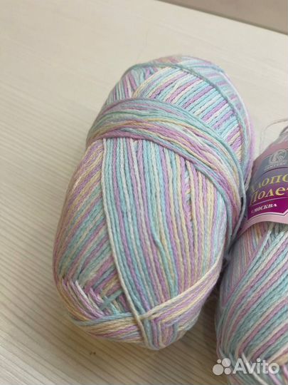 Нитки для вязания Полет Камтекс