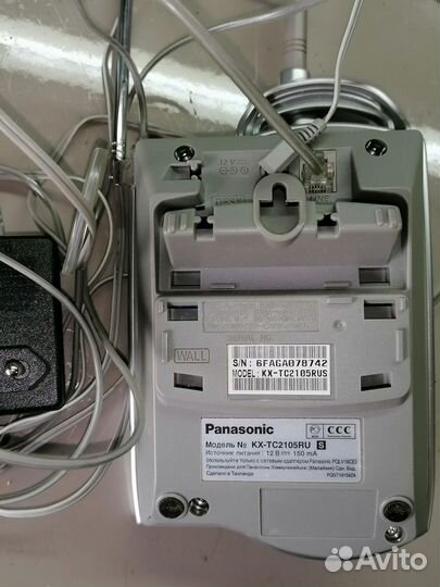 Радиотелефон Panasonic KX-TC2105 и General Electri