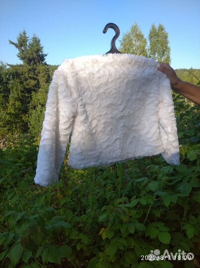 Накидка из искусственного меха возраст 5-6 лет