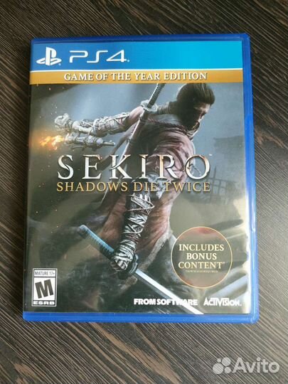 Sekiro shadows die twice ps4