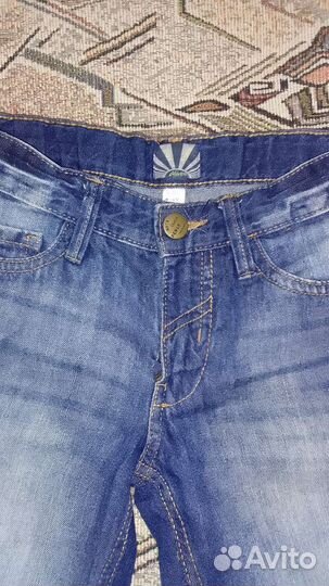 Шорты джинсовые на мальчика р.128