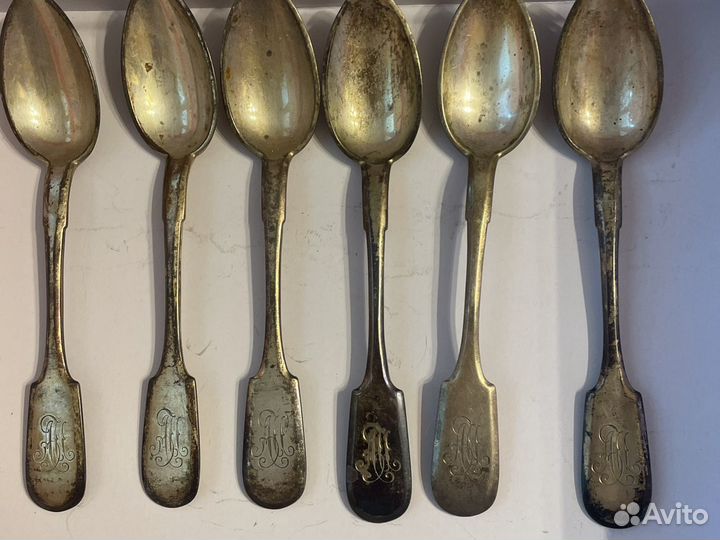 Серебряные царские ложки