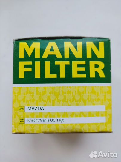 Фильтр масляный mann W6018