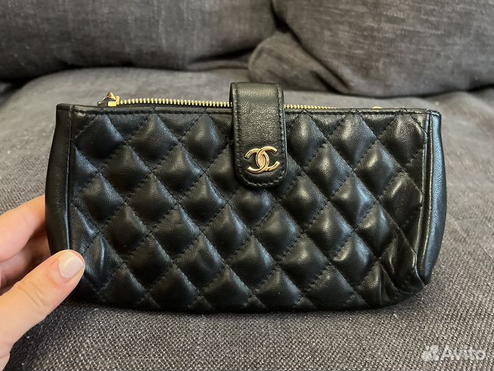 Клатч в стиле chanel