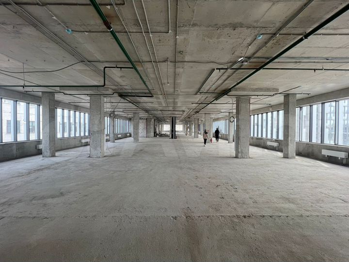 Офисное помещение 1000.00 кв.м 6 этаж