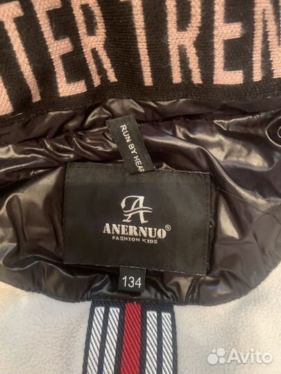 Пуховик для девочки 128