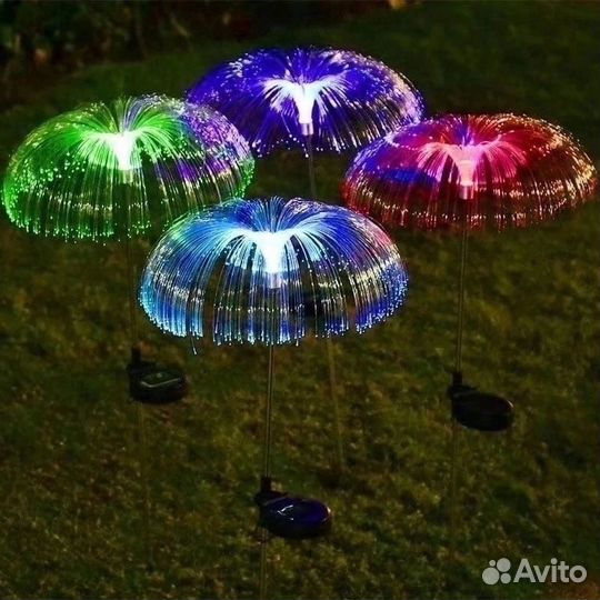 Гирлянда светодиодная - от солнца - фонтан