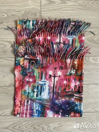 Кашемировый палантин