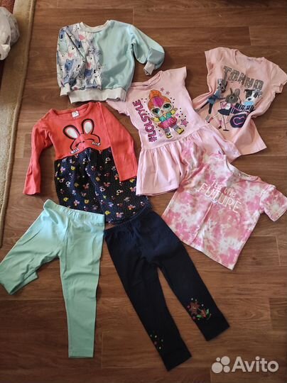 Большой пакет на девочку 98-104