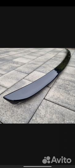 Спойлер Mercedes W211 черный глянец