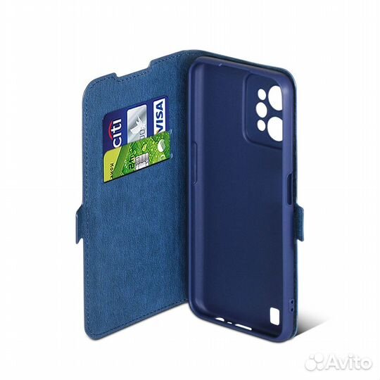 Чехол с флипом для Realme C31 DF (blue)