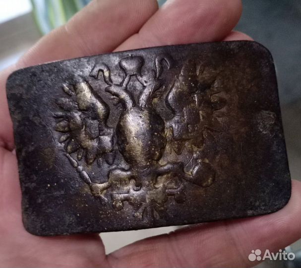 Пряжка царская пехота риа до 1917г