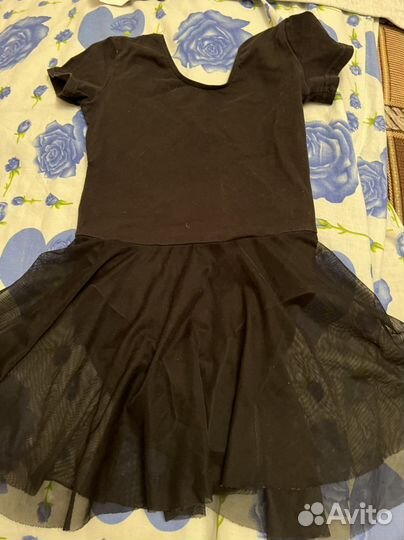 Купальник для танцев черный