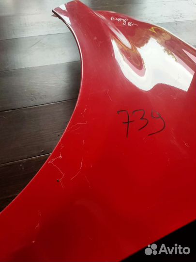 Крыло переднее левое Toyota aygo