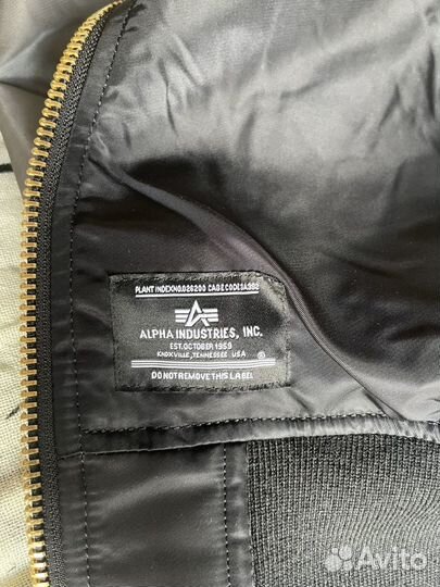 Бомбер alpha industries ma 1