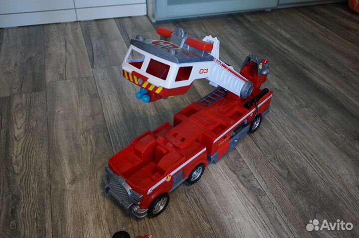 Пожарная машина Щенячий патруль большая