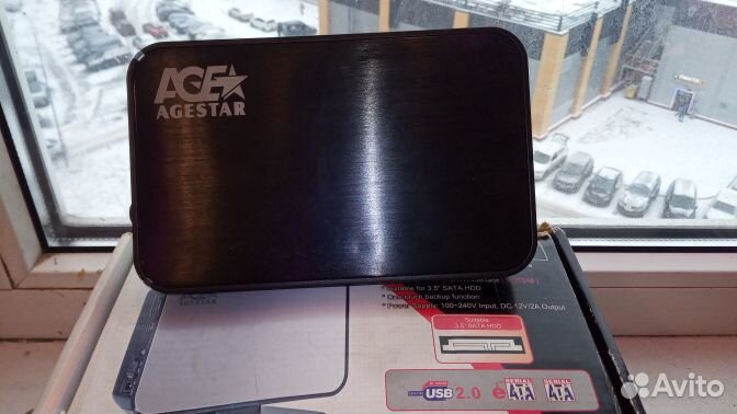 Внешний корпус AgeStar 3UB3A5 имеет сверхскоростно