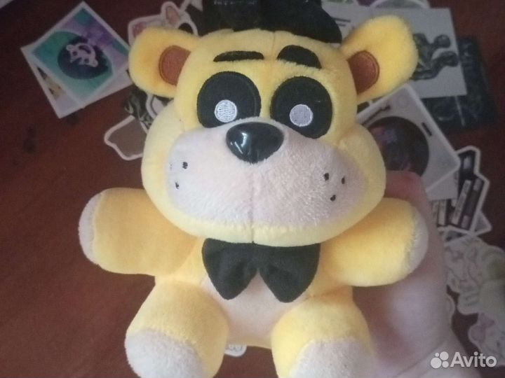 Мягкие игрушки фнаф, голден фредди, игрушка