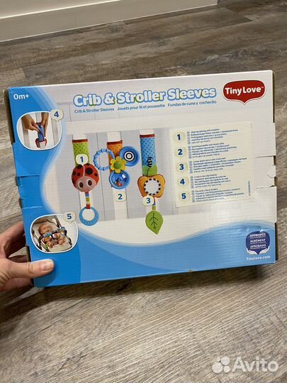 Tyni love подвеска на кроватку игрушка для малыша