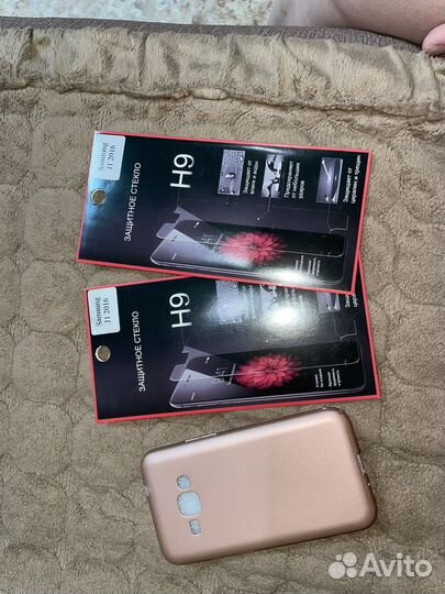 Чехол и стекло для samsung j1 2016