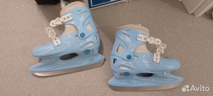 Коньки раздвижные 34-37