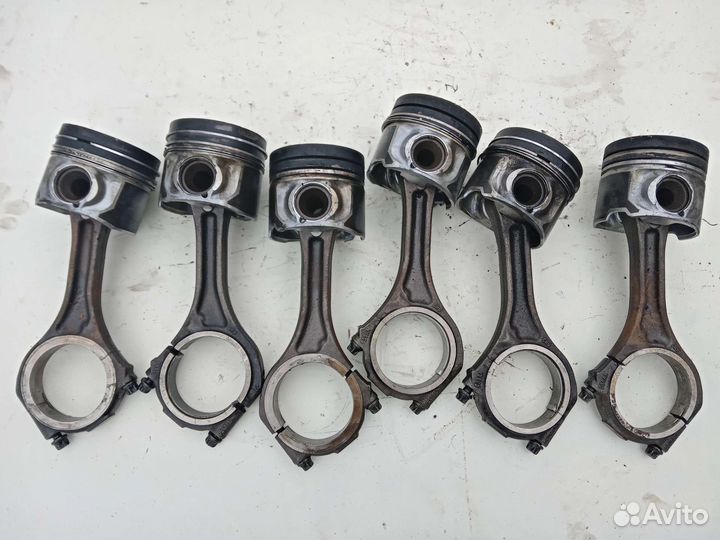 Поршень шатун 3.0 Ауди Фольксваген Тоуарег BUN BUG