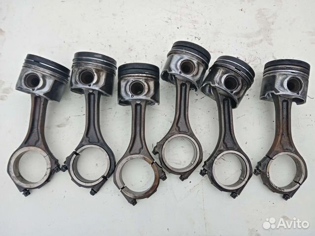 Поршень шатун 3.0 Ауди Фольксваген Тоуарег BUN BUG