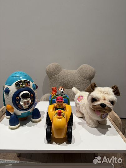 Интерактивная собачка (мопс)