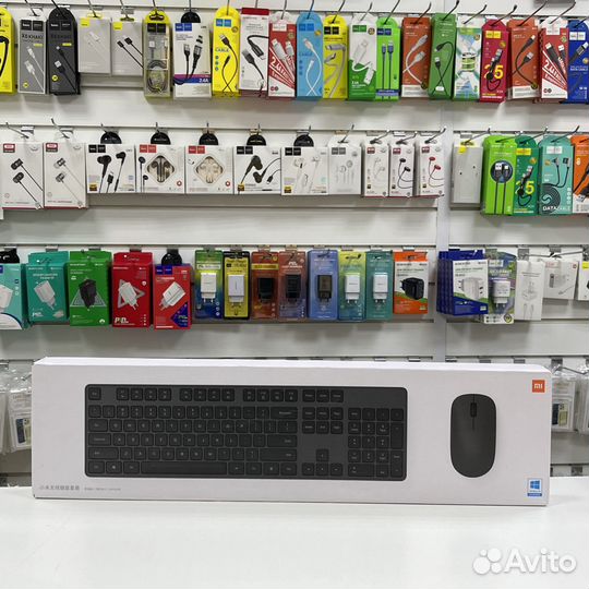 Комплект беспроводная клавиатура и мыш Xiaomi