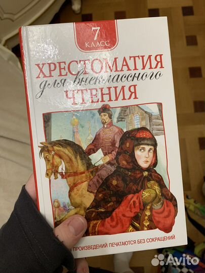 Внешкольное чтение 7 класс