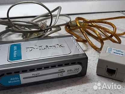 Модем D-Link DSL-200