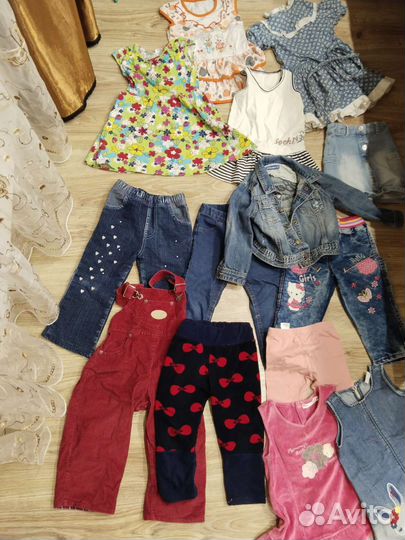 Вещи пакетом на девочку