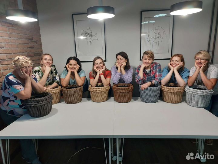 Мастер класс плетение кашпо эко-ротанг