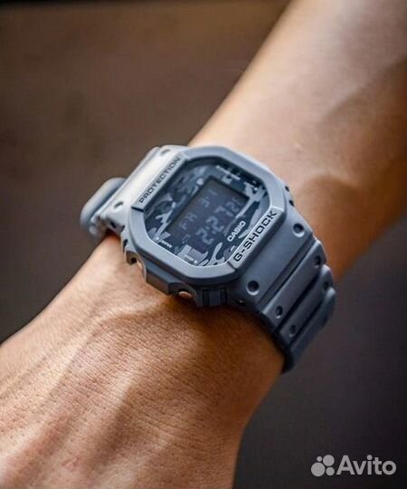 Часы наручные casio G-shock DW-5600CA-2E камуфляж