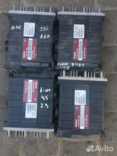 Блок управления двигателем Ауди 100 2.3