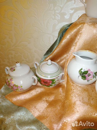 Сливочники сахарницы масленка СССР