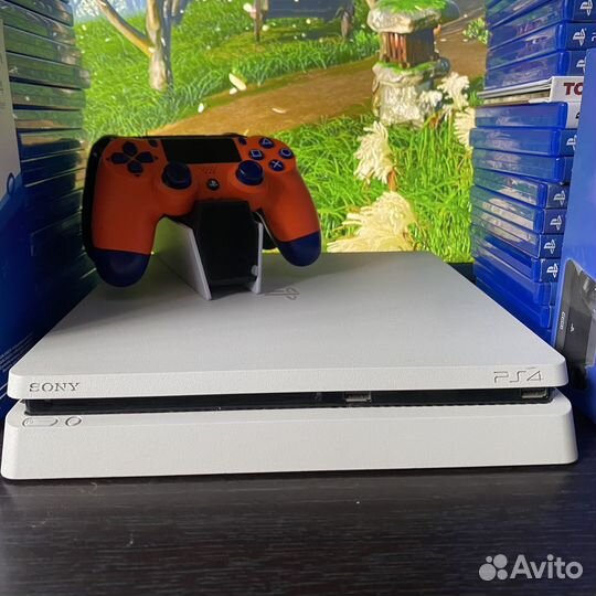 Sony ps4 slim + 82 игры