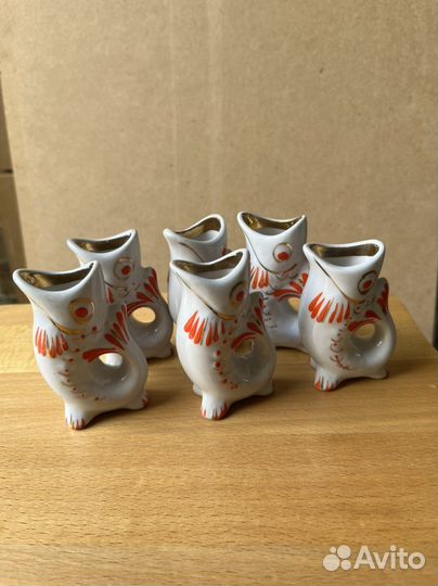 Фарфоровый штоф СССР Полонский фарфоровый завод