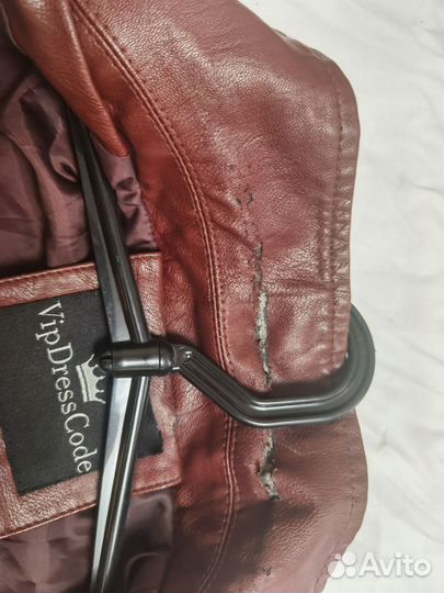 Куртка из экокожи