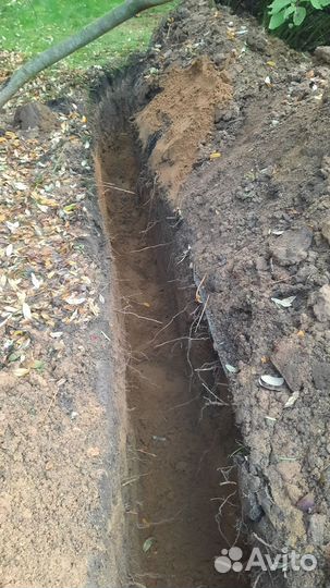 Копка траншеи