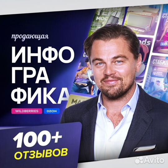 Инфографика для маркетплейсов дизайн wb ozon