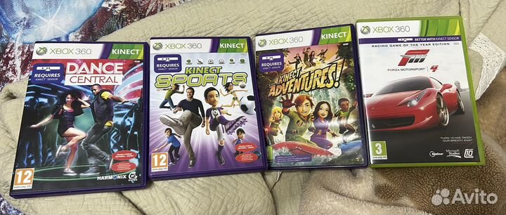 Игры на xbox 360 kinect. Бу
