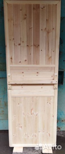 Дверь в баню кедровая банная дверь