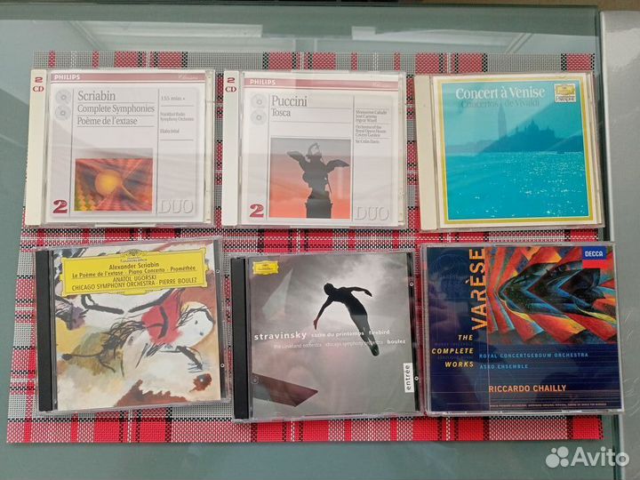 Cd классика фирменные philips deutsche grammophon