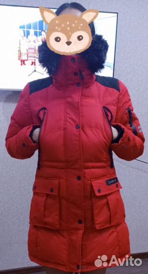 Пуховик женский